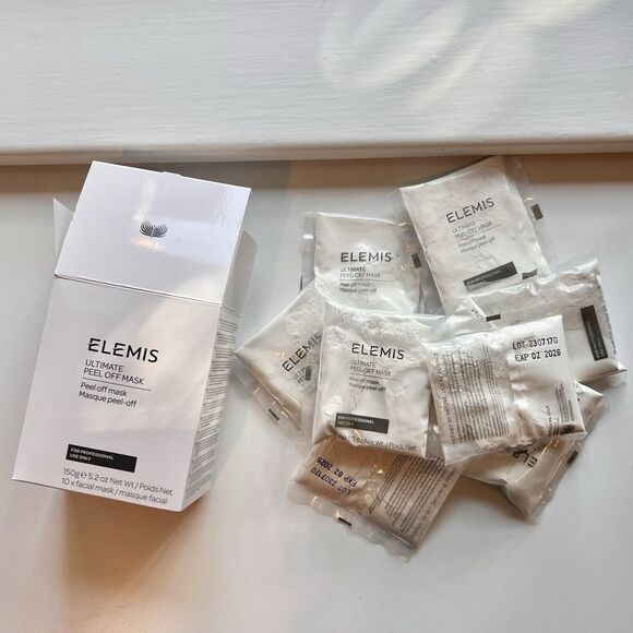 Elemis Professional 9 x Ultimate Peel Off Mask Lot Of 9 Packets New And Sealed - Picture 1 of 7